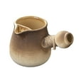 thumbnail image 1 of Tetera de cerámica Infusor de té duradero Perfecl estilo D para hervir agua caliente con mango lateral, 1 of 8