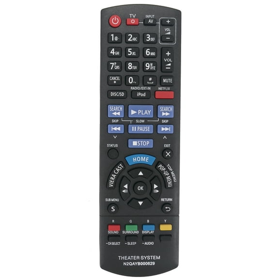 N2QAYB000629 Replace Remote for Panasonic Blu-ray SC-BTT268 SC-BTT270 SC-BTT273