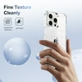 thumbnail image 4 of for iPhone 12 Pro Max Crystal Clear Case [Anti-Yellowing] Anti-Scratch Transparent Hard Back and Flexible Edge [Military Grade Drop Protection] Shockproof Phone Cover for iPhone 12 Pro Max, Clear, 4 of 8