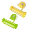 thumbnail image 2 of 2Pc Toothpaste Squeezer Plastic Toothpaste Squeezer, 2Pcs Rolling Toothpaste Dispenser Tube Squeezer Sucker Holder Hanger Gadget Tool Eguiwyn Clearance! Bathroom Organizers and Storage I, 2 of 6