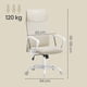 thumbnail image 4 of SONGMICS Silla de Oficina, Giratoria Ergonómica, Escritorio, Altura Ajustable e Inclinable, Asiento Tapizado, Carga de 120 kg, Beige Capuchino MOBN034K01, 4 of 8