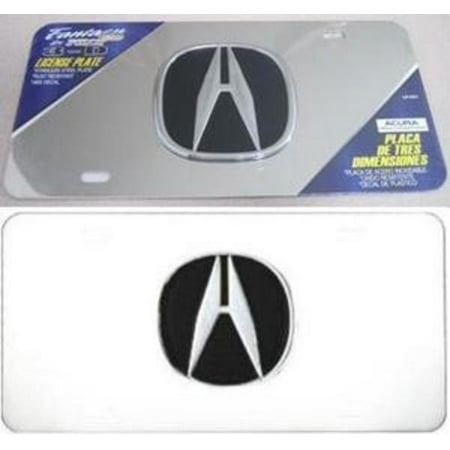 Pilot Automotive LP-041 Chrome Acura 3D Plate