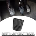 thumbnail image 2 of Unique Bargains 2 Pcs Anti-Slip Clutch Brake Pedal Cover Car Pedal Cover Fit for Toyota 4Runner 1984-2001 Black, 2 of 7