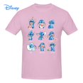 thumbnail image 1 of Disney Stitch Emoticon T shirt Harajuku Short Sleeve T-shirt 100% Cotton Graphics Tshirt Brands Tee TopL Gao Jinjia LED, 1 of 2