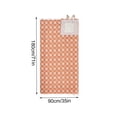 thumbnail image 3 of Lksixu 2 in 1 Convertible Beach Towel & Backpack, Vintage Turkish Microfiber Beach Towel with Inner Zip Pocket, Sand Free Quick Dry Bath Towel, Packable Beach Mat & Carry Bag for Pool Camping Travel, 3 of 7