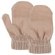 thumbnail image 1 of Guantes de invierno para niños pequeños, mitones extra gruesos para niños y niñas, mitones ultra suaves para bebés, guantes de punto cálidos para protegerse del frío, color marrón claro, 1 of 8