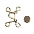 thumbnail image 1 of Hebilla de cintura con clavos Hebilla de cintura con clavos Hebilla de cintura con clavos Broche ajustable de 32 mm, 1 of 2