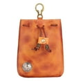 thumbnail image 3 of BTOER Leather Mini Vintage Purse Drawstring Coin Purse Card Bag Key Drawstring Change, 3 of 9