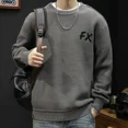 thumbnail image 5 of Suéteres de punto de gran tamaño para hombres, ropa popular coreana de color sólido, jersey para hombre, ofertas de ropa 2024, prendas de punto de cachemira Harajuku, 5 of 5
