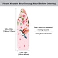 thumbnail image 5 of HELLHERO Hummingbird Bloom Ironing Board Cover Hook and Loop Home Protective Cover 3 Fasteners Iron Board Cover Soft, 5 of 5