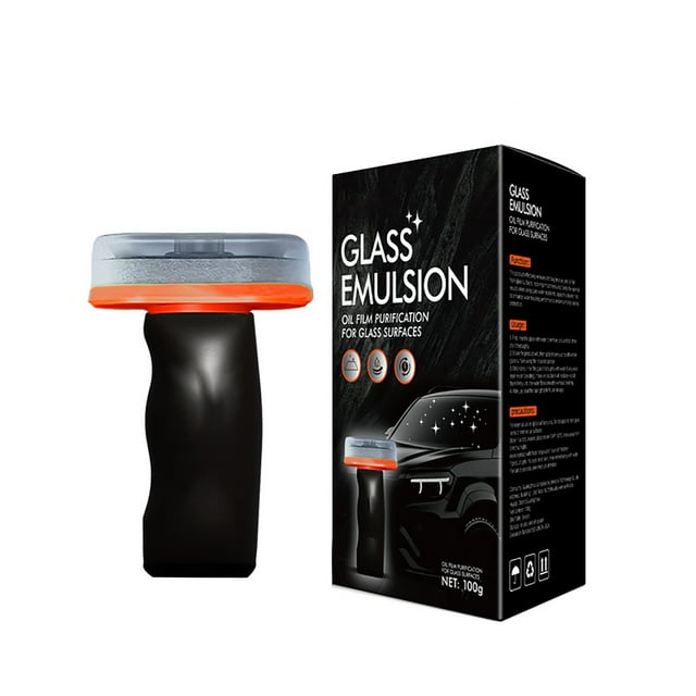 Automotive Glass For Windshield Water Removal And Stain With Hydrophobic Coating And Interior Window Cleaning 100ml