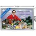 thumbnail image 3 of Mister Rogers - Neighborhood Wall Poster, 14.725" x 22.375", Framed, 3 of 3