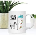 thumbnail image 2 of CTDream Funny Quirky 11oz. Ceramic Coffee Tea Mug Thank You Gift, Other Tax Accountants Me, Horse Unicorn, 1-Pack, 2 of 7