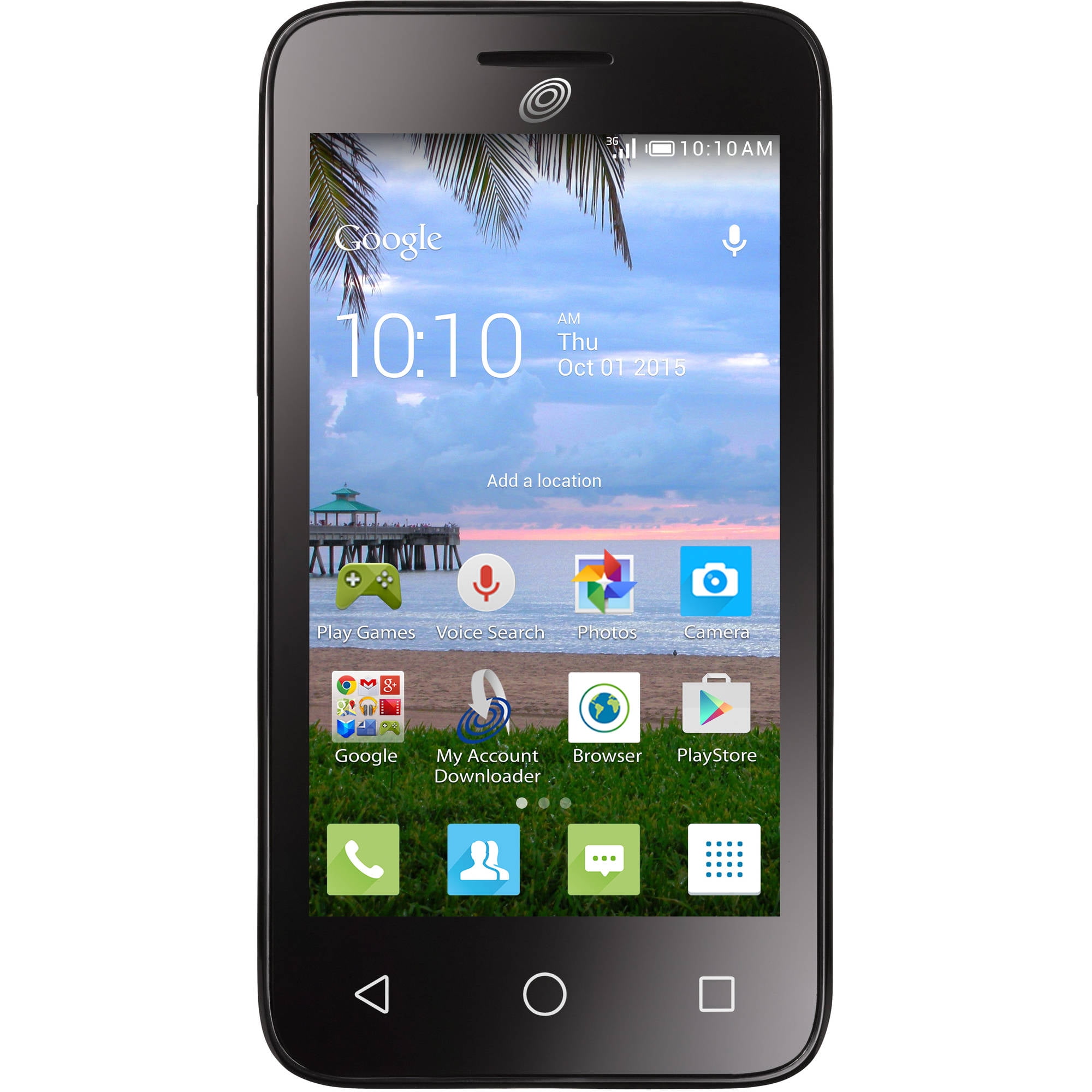 Alcatel A462C One Touch Pixi Eclipse 4GB Black Tracfone For Parts EBay Alcatel a462c one touch pixi eclipse 4gb black tracfone for parts ebay