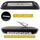 thumbnail image 4 of 12V RV LED toldo porche luz impermeable autocaravana lámparas de pared interiores barra de luz RV Van Camper negro, 4 of 5