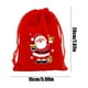 thumbnail image 3 of Bolsa de Franela Navideña onlyliua Bolsa de Embalaje de Dulces Manzanas Navideñas Bolsa de Regalo con Cordón Bolsa Pequeña 7,87X5,91 Pulgad, 3 of 6