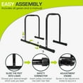thumbnail image 5 of ProsourceFit Dip Stand Station Body Press Bar with Safety Connector, 5 of 5