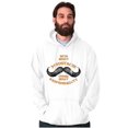 thumbnail image 4 of Funny Moustache Responsibility Joke Hoodie Hooded Sweatshirt Men Brisco Brands L, 4 of 6