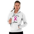 thumbnail image 4 of Hope Faith love Breast Cancer Ribbon Hoodie Sweatshirt Women Brisco Brands S, 4 of 6