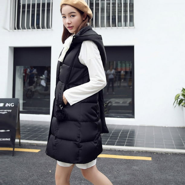 Wyzesi Black Trench Coat Women Full Length Women Casual Solid Coat