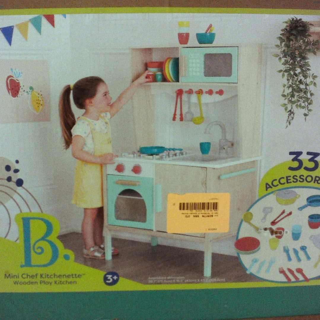 b toys wooden kitchen