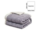 thumbnail image 3 of Tgbvmt Lambswool Nap Blanket, Composite Thickening Cozy Blanket, Warm Soft Portable Blanket for Couch Bed Reading, Indoor Outdoor Use for Home Office Travel, All Season Comfort and Relaxation, 3 of 6