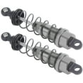 thumbnail image 1 of RC Metal Shock Absorber Damper,  Flexibility RC Shock Absorber Long Service Life Professional Design  for Family for TRAXXAS SLASH 2WD RC Cars Blue,Silver,Titanium,Red, 1 of 7