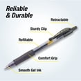 thumbnail image 6 of Pilot G2 Retractable Gel Ink Pens, Bold Point, Black, 2 Count, 6 of 10