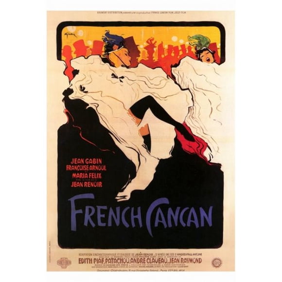 Posterazzi MOVCF7186 French Can-Can Movie Poster - 27 x 40 in.