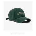 thumbnail image 1 of Gorra de béisbol gris vintage para mujer, de verano, lavada, de cabeza grande, moderna, combinable, con la cara, gorra pequeña que se puede mostrar, 1 of 6
