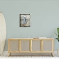 thumbnail image 2 of Stupell Industries Coastal Pelican Bird Abstract Portrait Painting Luster Gray Floating Framed Canvas Print Wall Art, Design by Paul Brent, 2 of 6