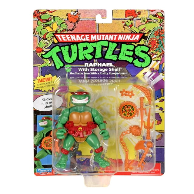 Figura de Acción Bandai TMNT Classic Figura Clásica 4 pulgadas Raphael