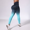 thumbnail image 1 of MKLEKYY Leggings deportivos ajustados de secado rápido para mujer, de cintura alta, sin costuras, para correr y fitness, para yoga, 1 of 4