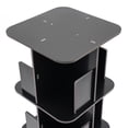 thumbnail image 5 of 360° Rotating Bookshelf 3 Tiers Standing Bookcase Small Corner Bookcase, 5 of 15