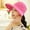 Rose Red, variant on Women Sun Hat for Outdoor UV Protection, Wide Brim Sun Hat Ponytail, Convertible Zip-Off Beach Hat Visor