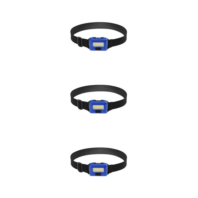 Advancent Linterna LED COB, 3 modos, faro delantero ajustable con diadema elástica, linterna, herramienta de iluminación, blanco para correr Type7 NO7 Advancent CBP229179