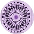 thumbnail image 1 of Ahgly Company Machine Washable Indoor Round Transitional Orchid Purple Area Rugs, 6' Round, 1 of 7