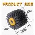 thumbnail image 3 of Abrasive Wire Drawing Wheel P180 Antique Grain, 3 of 5