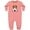 Mauve, variant on Inktastic Beagle Baby Fleece Romper