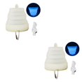 thumbnail image 1 of Soidarity luz de camping LED linternas portátiles plegables con luces de gancho colgantes actividades al aire libre linterna herramienta de iluminación Azul 2piezas Soidarity CBP188527, 1 of 1