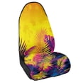 thumbnail image 2 of XYZCANDO Neon Tropical Palm Tree Car Seat Towel Cover - Sweatproof, Waterproof Protector - Universal Fit for Cars, SUVs, Trucks - Moisture-Wicking Summer Auto Accessory, 2 of 9