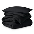 thumbnail image 7 of Ivy Union Comforter Set - Diamond Stitch - Easy Care Ultra - Soft Microfiber - All Season Warmth - Bedding Comforter Set - Twin/Twin XL - Black, 7 of 7