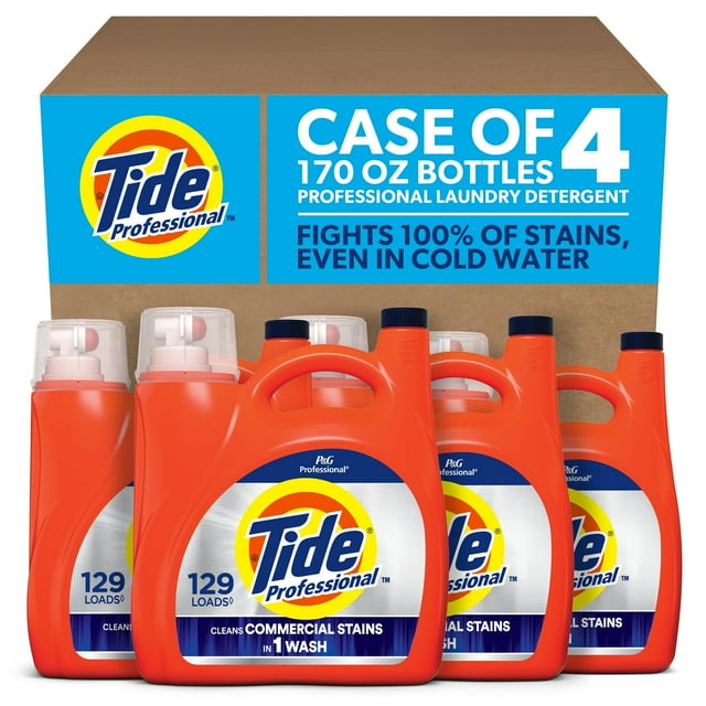 Detergente para ropa Tide Professional 170 ml 129 cargas
