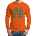 thumbnail image 6 of UGP Campus Apparel Straight Outta Miami - Miami Football Long Sleeve T Shirt - Large - Orange, 6 of 6