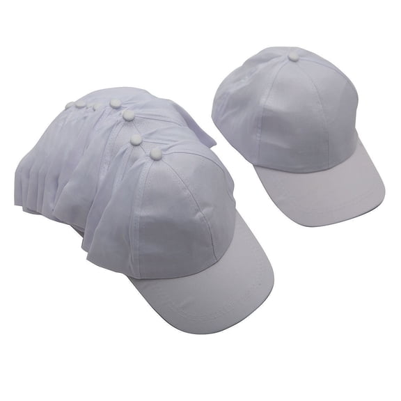 Color-Me™ Baseball Caps (Pack of 12)