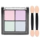 thumbnail image 2 of 4 Colors Nail Art Powder Shining Manicure Nail Art Decoration Powder Brush Tool Set02, 2 of 4