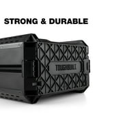 ToughBuilt StackTech Compact Tool Box Lockable Organizer, Removable Tray