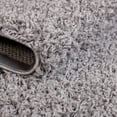 thumbnail image 5 of Rugs.com Solid Shag Collection Rug – 8 Ft Square Cloud Gray Shag Rug Perfect For Living Rooms, Kitchens, Entryways, 5 of 9