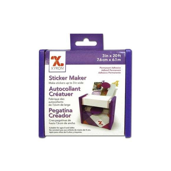 Xyron Sticker Maker Disposable 3"