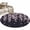 Black, variant on Spring Floral Round Rug 3ft Washable Circle Entryway Rugs Non Slip Red Gray Cherry Flowers Blossom Beige Area Rug Indoor Floor Carpet for Bedroom Kitchen Living Room Home Office Dining Room Nursery
